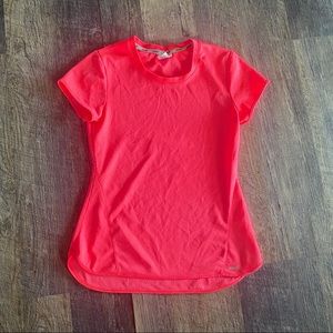 Orange athletic top